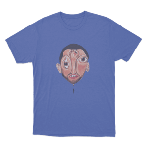 Balloonerism Cover Unisex T Shirt Blue