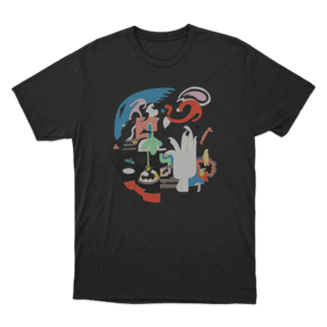 Faces Unisex T Shirt Black