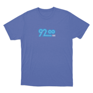 MM 92 Infinity Birth Symbol Unisex T Shirt Blue